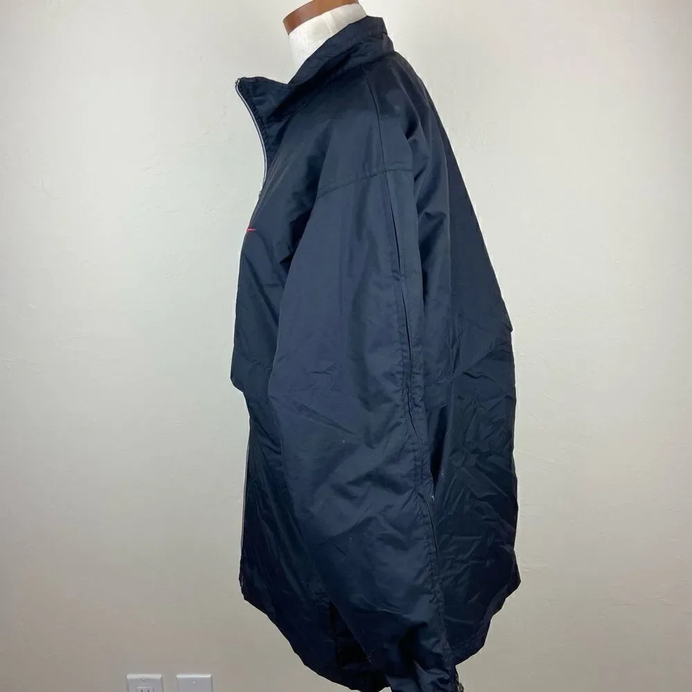 Nike Vintage 90’s Windbreaker Jacket - Black/Red